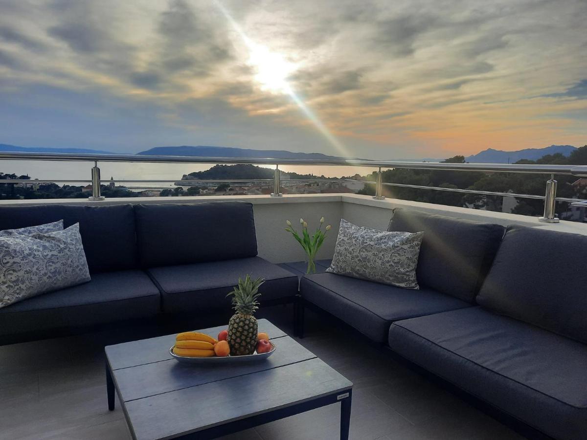 Apartment Anny De Luxe With Sea View 马卡尔斯卡 外观 照片